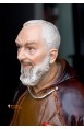 Statua Padre Pio con mantello, 50cm